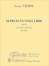 24 Pieces en Style Libre op.31 - Volume 2 No. 13 - 24